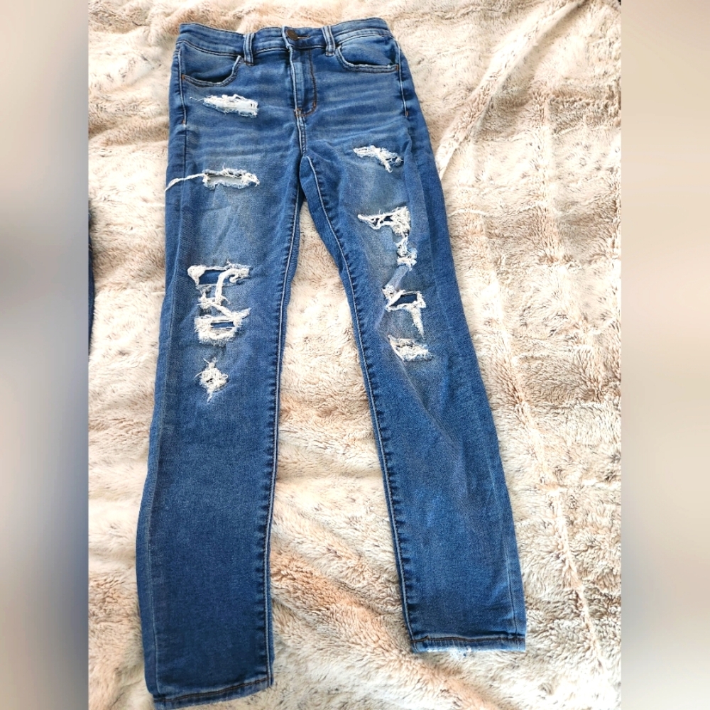 American Eagle High Rise Jeggings Size 10L